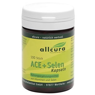 Produktabbildung: ACE Selen von Allcura - 100 Kapseln - Produktfoto