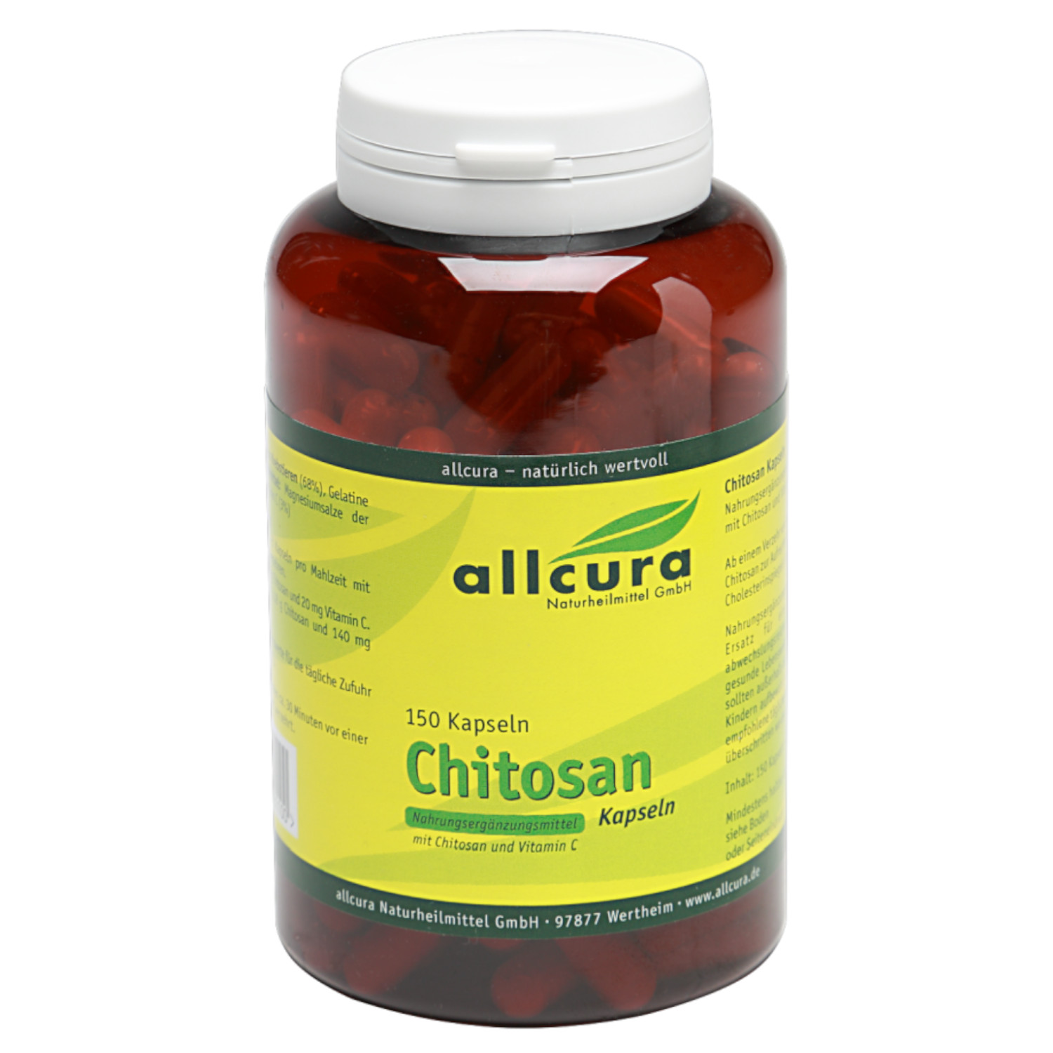 Chitosan von Allcura - 150 Kapseln