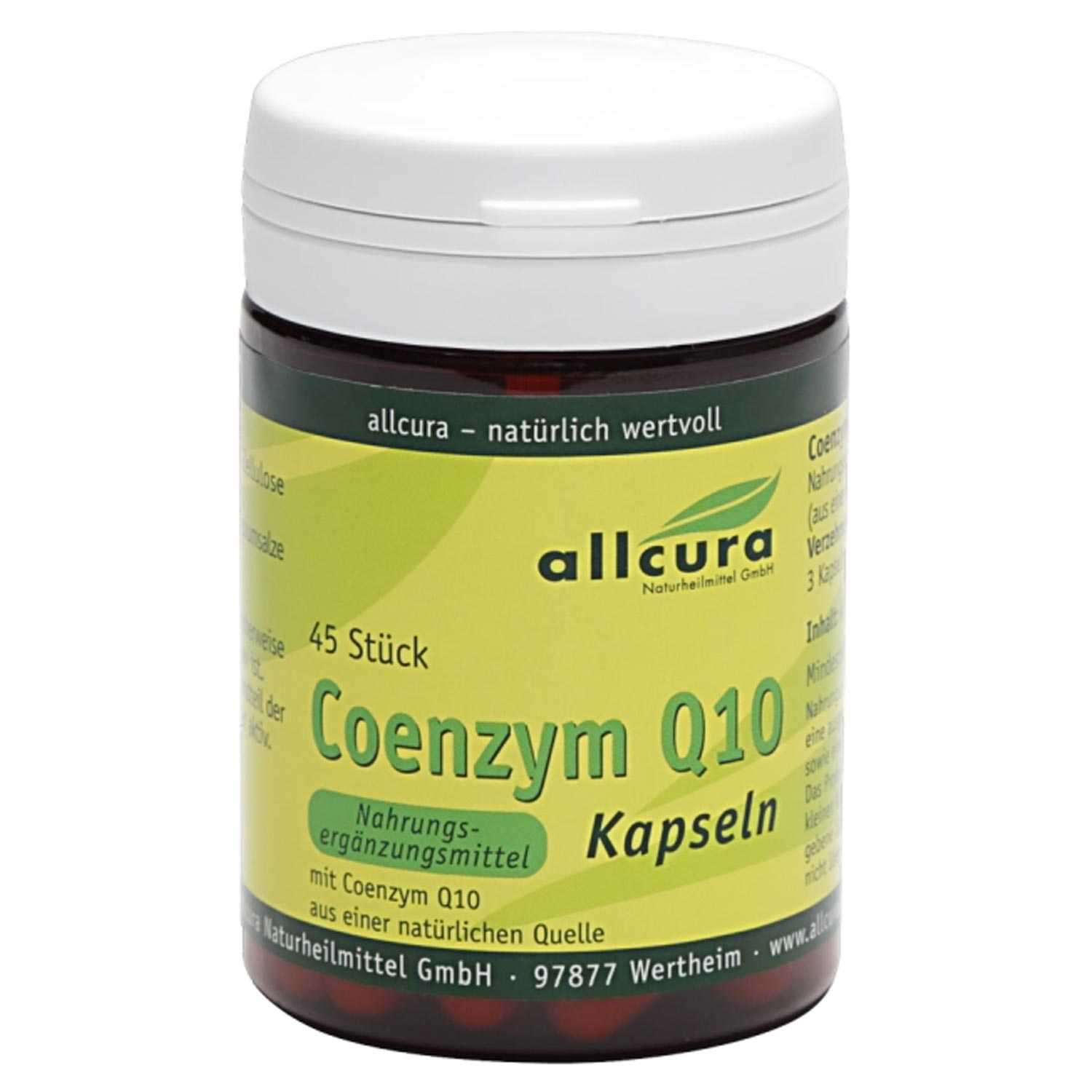 Coenzym Q10 von Allcura - 45 Kapseln