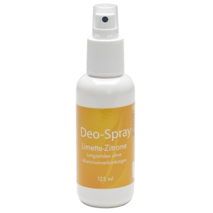 Produktabbildung: Deo Spray Limette-Zitrone von Allcura - 125 ml  - Produktfoto