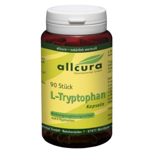Produktabbildung: L-Tryptophan von Allcura - 90 Kapseln - Produktfoto
