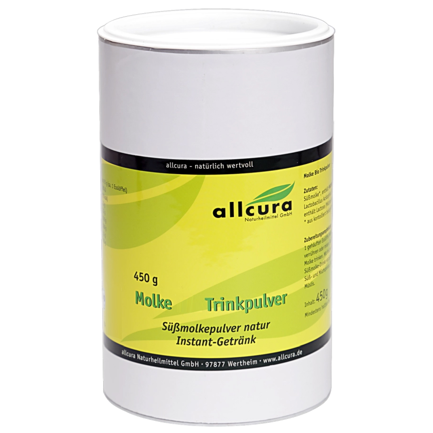 Molke Trinkpulver von allcura - 450g