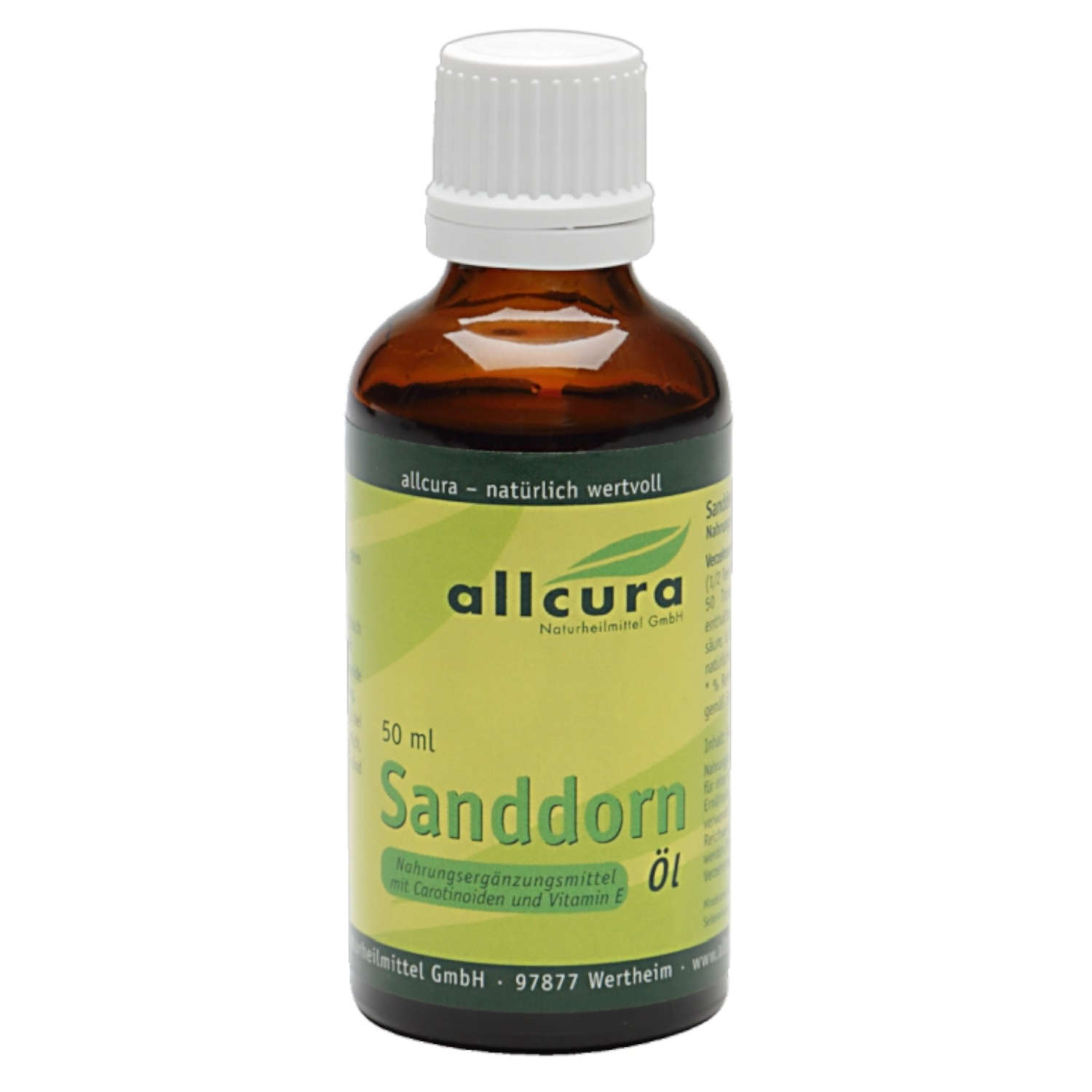 Sanddornöl von Allcura - 50 ml