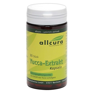 Produktabbildung: Yucca Extrakt Kapseln von allcura - 90 Kapseln - Produktfoto