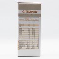 Citozeatec Citexivir 500ml von Cellavita - Etikett Rückseite
