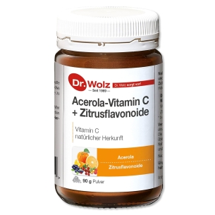 Produktabbildung:  Acerola Vitamin C + Bioflavonoide  von Dr. Wolz - 90g - Produktfoto
