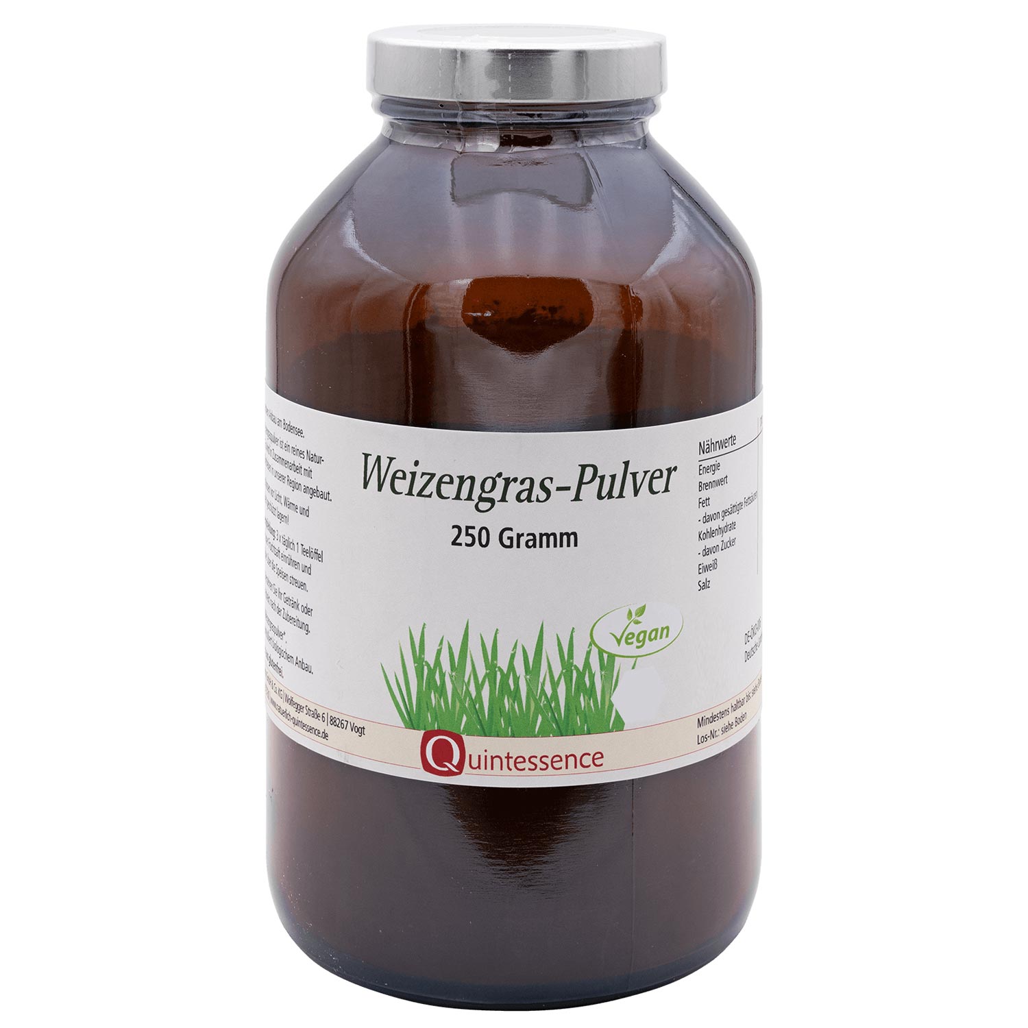 Weizengras-Pulver von Quintessence Naturprodukte - 250g