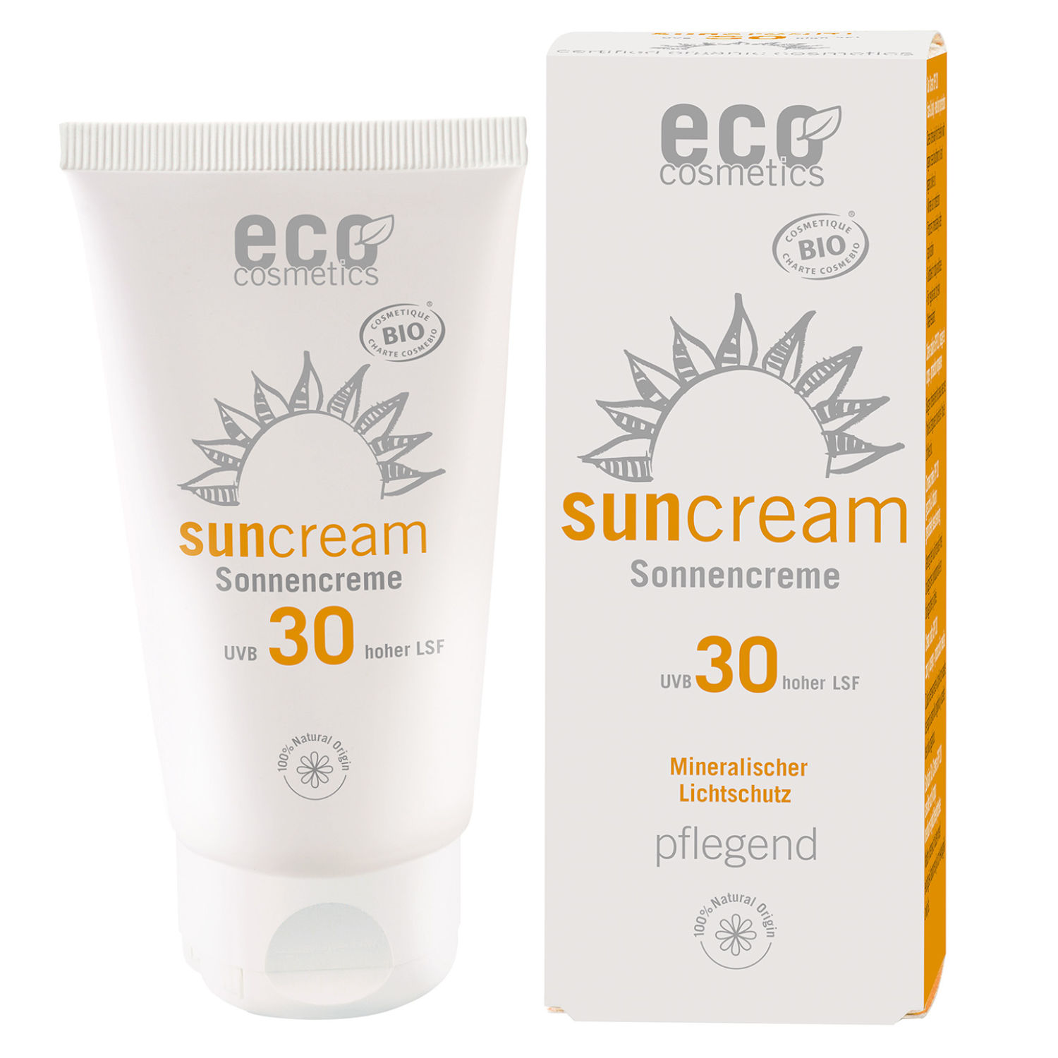 eco-cosmetics Sonnencreme LSF 30, 75 ml