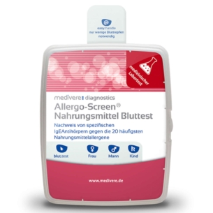 Produktabbildung: Allergo-Screen® Nahrungsmittel Bluttest - Produktfoto