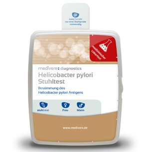 Produktabbildung: Helicobacter pylori Stuhltest von medivere - Produktfoto