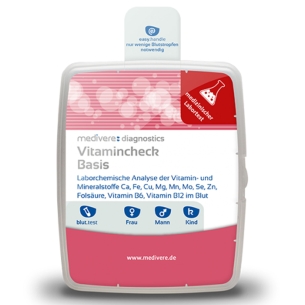 Produktabbildung: Vitamincheck Basis von Medivere - Produktfoto