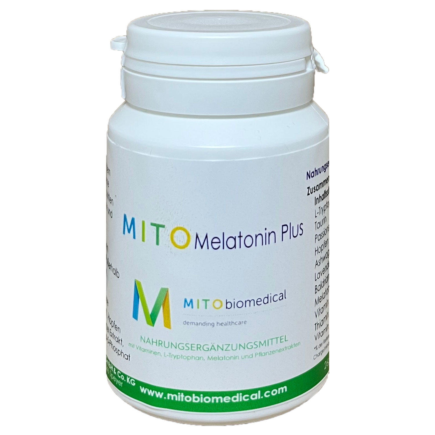 MITO Melatonin Plus von Mitobiomedical - 60 Kapseln