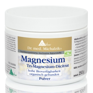 Produktabbildung: Magnesium Pulver von Biotikon - 250g - Produktfoto