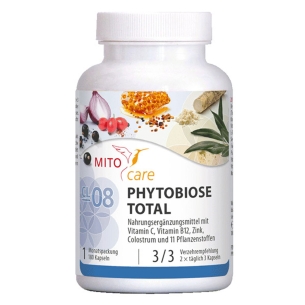Produktabbildung: Phytobiose Total von Mitocare - 180 Kapseln - Produktfoto