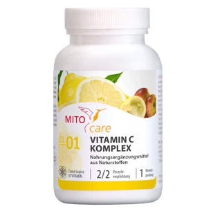 Produktabbildung: Vitamin C Komplex von Mitocare - 120 Kapseln - Produktfoto