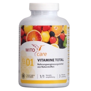 Produktabbildung: Vitamine Total von MITOCare - 180 Kapseln - Produktfoto