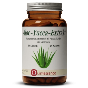 Produktabbildung: Aloe-Yucca-Extrakt von Natürlich Quintessence - 90 Kapseln - Produktfoto