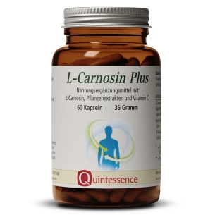 Produktabbildung: L-Carnosin Plus von Quintessence Naturprodukte - 60 Kapseln - Produktfoto