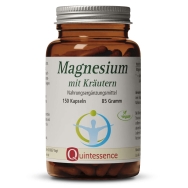 Magnesium mit Kräutern von Quintessence Naturprodukte - 150 Kapseln