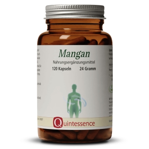 Produktabbildung: Mangan von Natürlich Quintessence - 120 Kapseln - Produktfoto