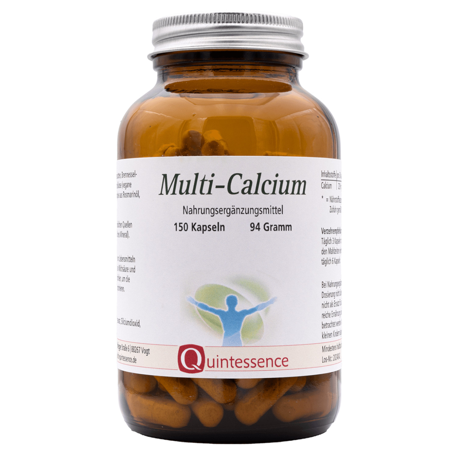  Multi-Calcium, 150 Kapseln von Quintessence Naturprodukte