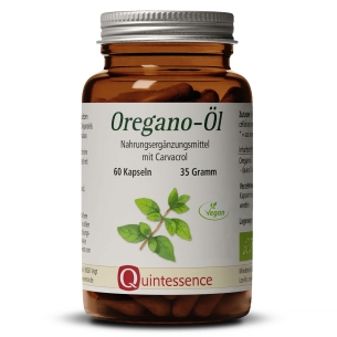 Produktabbildung: Oregano Öl Kapseln von Quintessence - 60 Kapseln - Produktfoto
