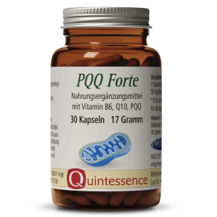 Produktabbildung: PQQ Forte von Quintessence Naturprodukte - 30 Kapseln - Produktfoto