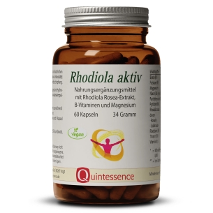Produktabbildung: Rhodiola Aktiv von Quintessence Naturprodukte - 60 Kapseln - Produktfoto