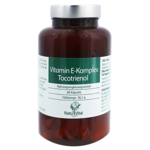 Produktabbildung: Vitamin E-Komplex Tocotrienol von Natur Vital - 60 Kapseln - Produktfoto