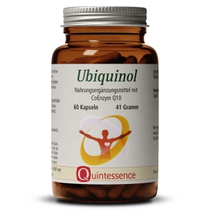 Produktabbildung: Ubichinol von Quintessenec 100 mg - 60 Kapseln - Produktfoto