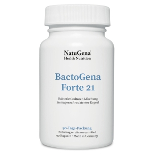 Produktabbildung: BactoGena Forte 21 von NatuGena - 90 Kapseln - Produktfoto