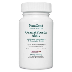 Produktabbildung: GranatProstaAktiv von NatuGena Homme Nutrition - 90 Kapseln - Produktfoto