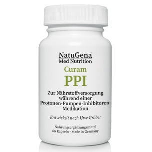Produktabbildung: Curam­PPI von NatuGena Med Nutrition - 60 Kapseln - Produktfoto