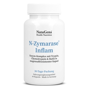 Produktabbildung: N-Zymarase® Inflam von NatuGena - 60 Kapseln - Produktfoto