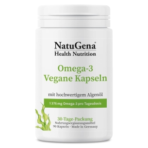 Produktabbildung: Omega-3 Vegane Kapseln von NatuGena - 90 Kapseln - Produktfoto