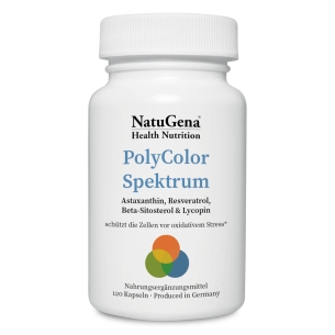 Produktabbildung: PolyColor Spektrum von NatuGena - 120 Kapseln - Produktfoto