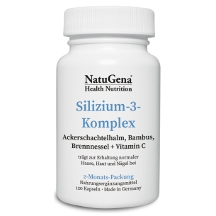 Produktabbildung: Silizium-3-Komplex von NatuGena - 120 Kapseln - Produktfoto