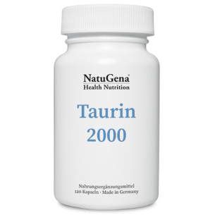 Produktabbildung: Taurin 2000 von NatuGena - 120 Kapseln - Produktfoto