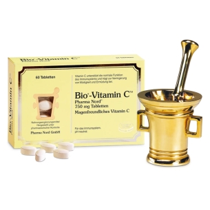 Produktabbildung: Bio-Vitamin C 750g von Pharma Nord - 60 Tabletten - Produktfoto