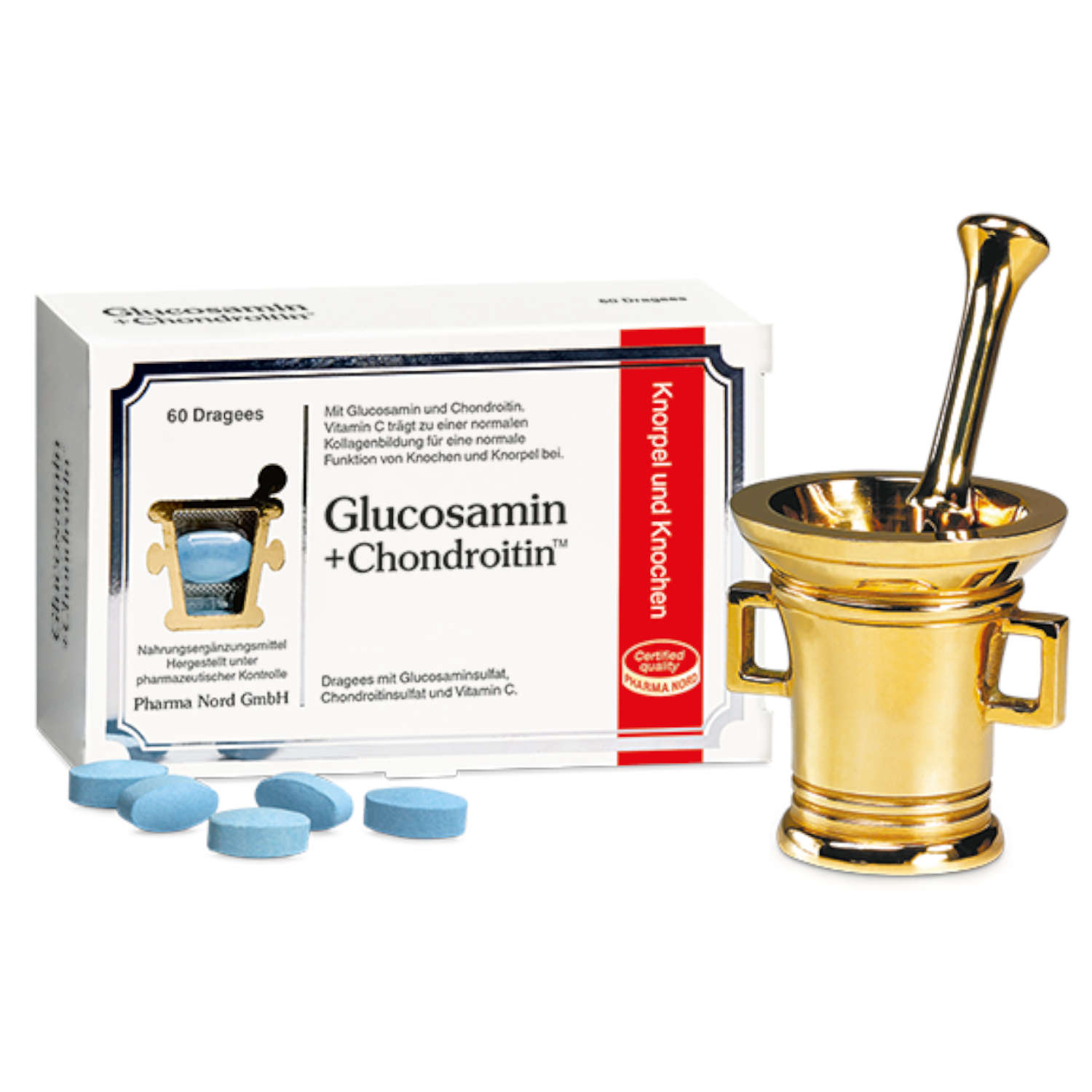 Glucosamin+Chondroitin 60 DRG von Pharma Nord