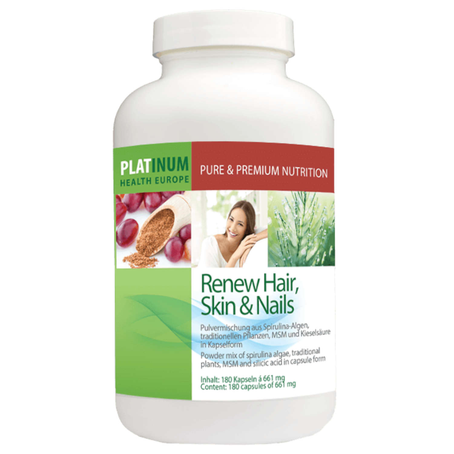 Renew Hair, Skin & Nails von Platinum Health - 180 Kapseln