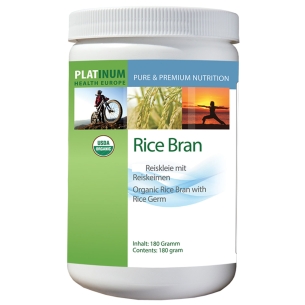 Produktabbildung: Rice Bran von Platinum Health - 180g - Produktfoto