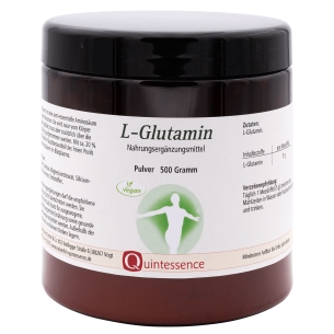 Produktabbildung: L-Glutamin Pulver von Quintessence - 500 g - Produktfoto