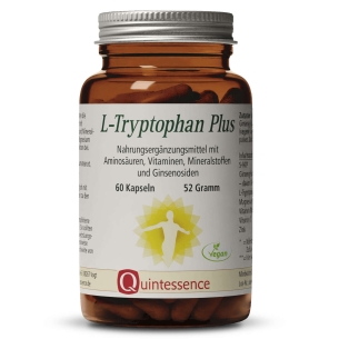 Produktabbildung: L-Tryptophan Plus von Quintessence Naturprodukte - 60 Kapseln - Produktfoto