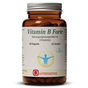 Produktabbildung: Vitamin B Forte von Quintessence Naturprodukte - 60 Kapseln - Produktfoto
