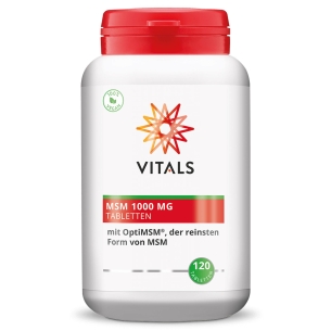 Produktabbildung: MSM 1000 mg von Vitals - 120 Tabletten - Produktfoto