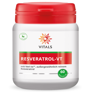 Produktabbildung: Resveratrol-VT von Vitals - 60 Kapseln - Produktfoto