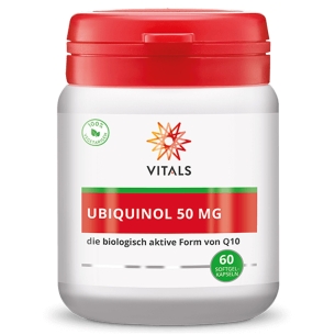 Produktabbildung: Ubiquinol 50 mg von Vitals - 60 Kapseln - Produktfoto