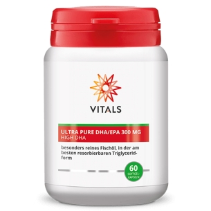 Produktabbildung: Ultra Pure DHA/EPA 300 mg von Vitals - 60 Softgel-Kapseln - Produktfoto