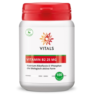 Produktabbildung: Vitamin B2 von Vitals -  100 Kapseln - Produktfoto